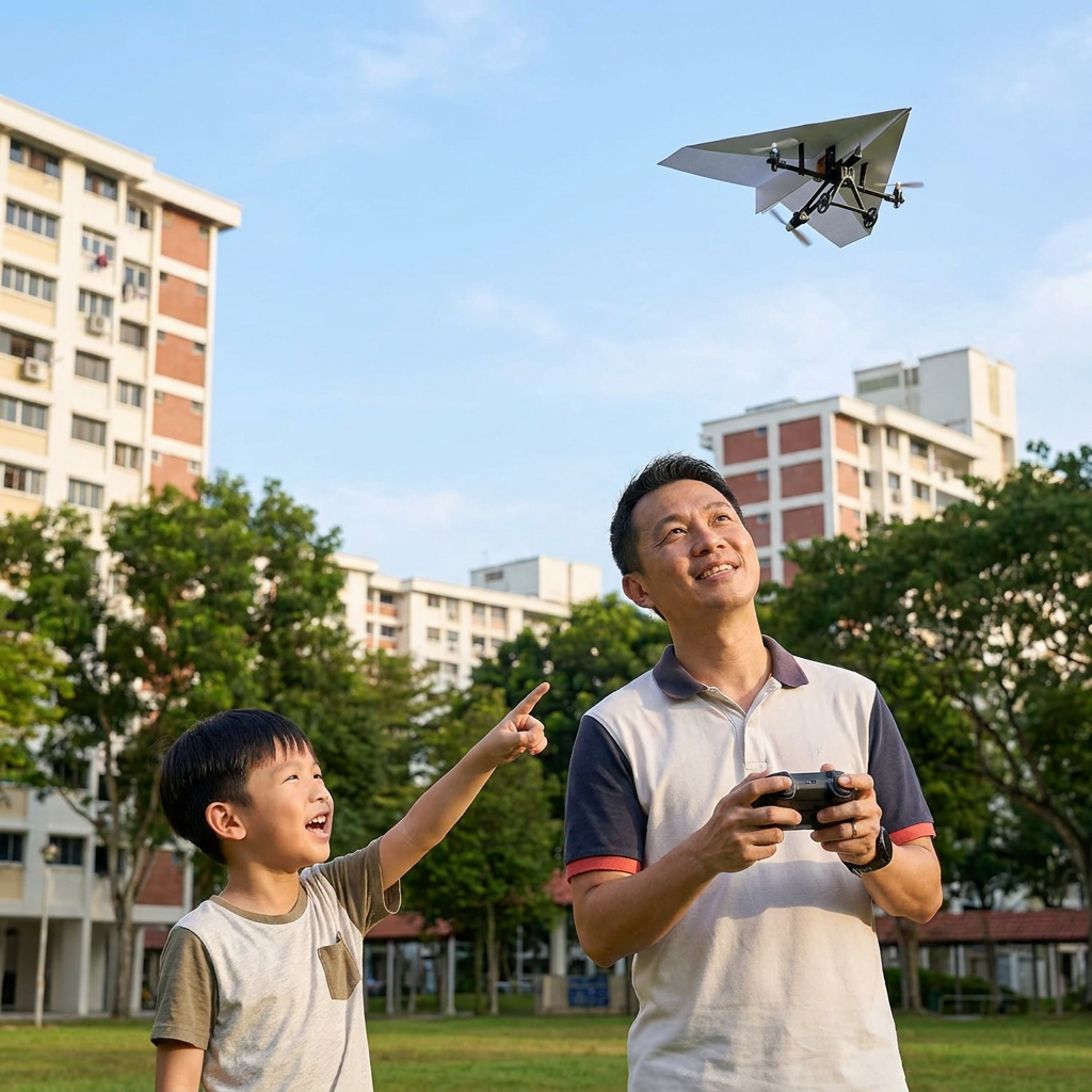 DIY Remote Control Paper Airplane Kit