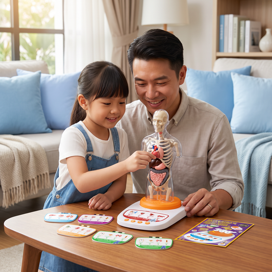 Interactive Talking Anatomical Model with Removable Organs & Audio-Guided Learning