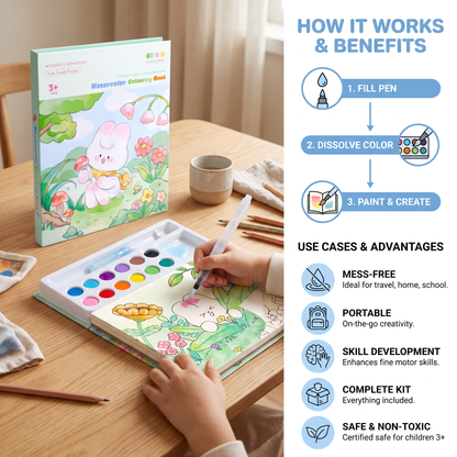 All-in-One Watercolour Painting Book