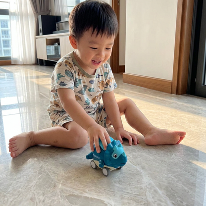 Press & Go Dinosaur Cars – Rolling Dinosaur Toys for Kids