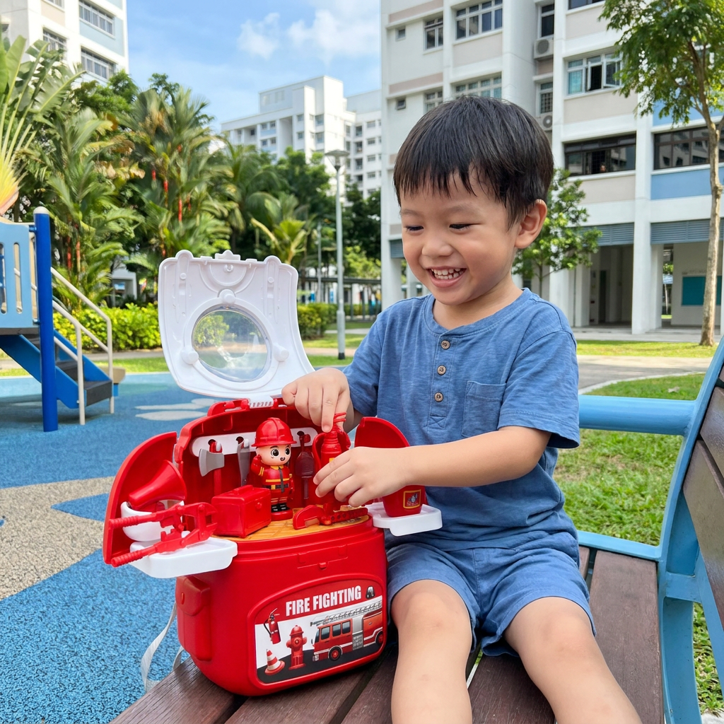 3-in-1 Backpack Playset for on the Go