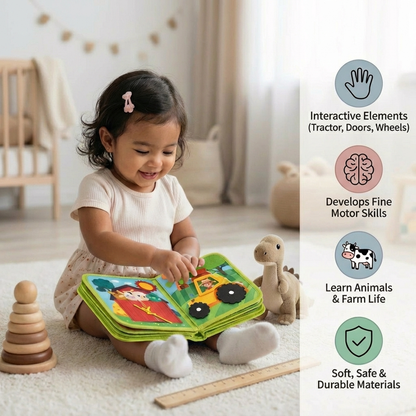 Educational Montessori Farm Story Book