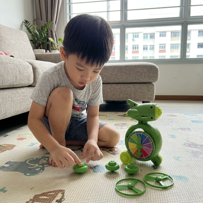 5-in-1 Gyro Educational Toy – Spinning, Balancing & Stacking Skill Game for Kids