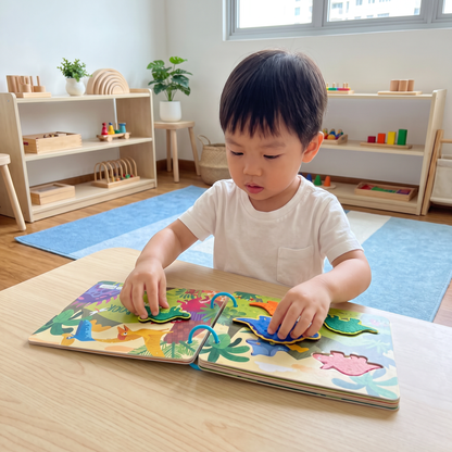Montessori Children's Employment Discovery Book