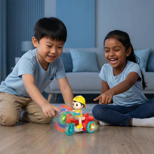 Light-Up Musical Kids’ Stunt Scooter Toy