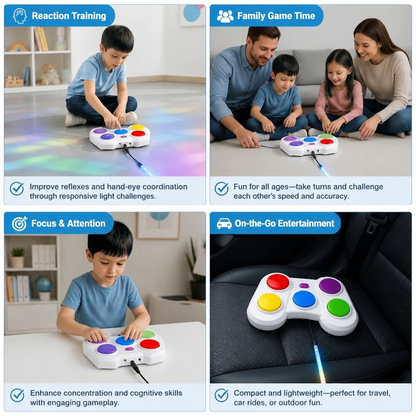 Light Defense Challenge – Interactive LED Reflex Game