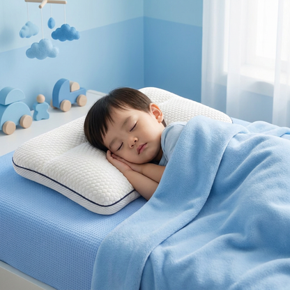 Ergonomic Neck Support Memory Foam Kids Pillow