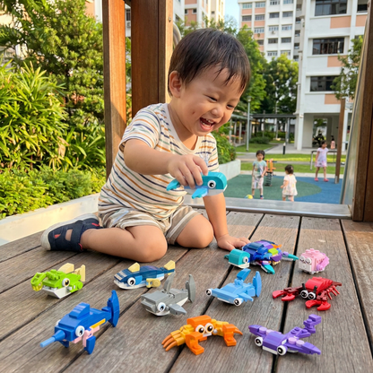 Animal Building Blocks Set