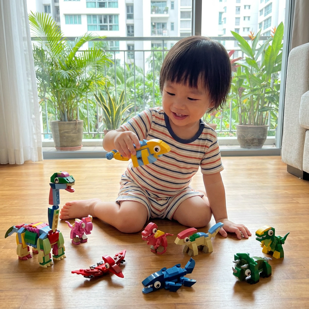 Animal Building Blocks Set