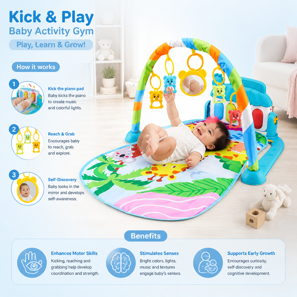 Kick & Play Baby Activity Gym