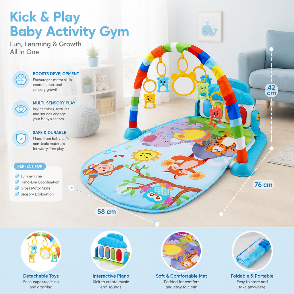 Kick & Play Baby Activity Gym