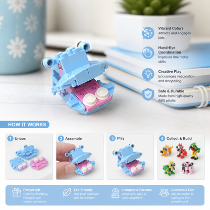 Animal Building Blocks Set