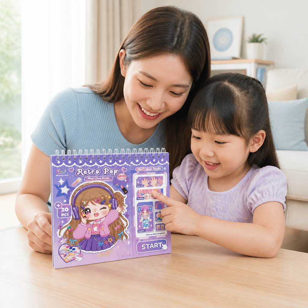 Princess Dress-Up Sticker Activity Book