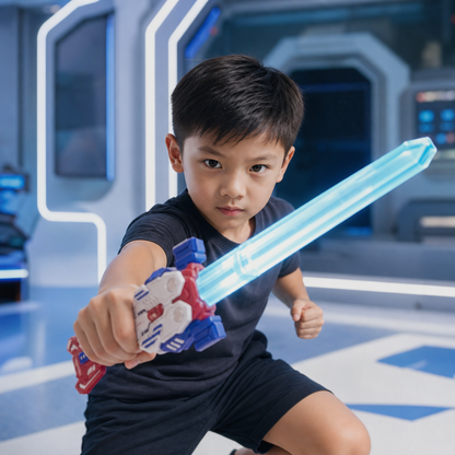 Glowing Telescopic Butterfly Sword Toy