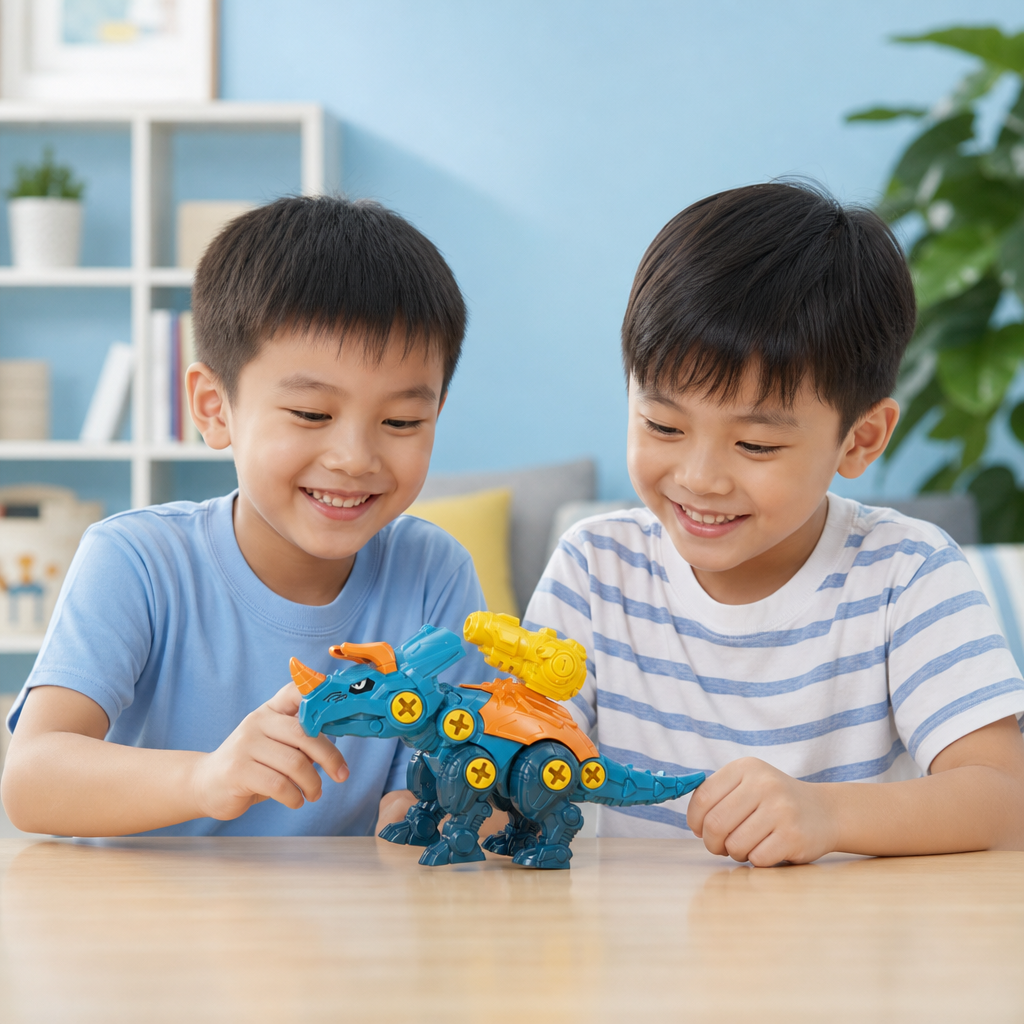 DIY Build & Transform Dinosaur Egg Toy