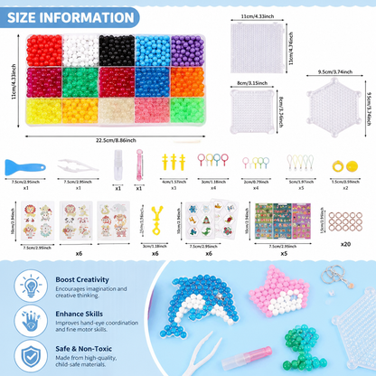 DIY Glow-in-the-Dark Water Bead Craft Kit