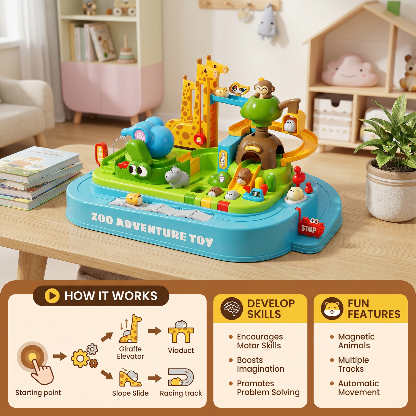 Zoo Adventure Track Toy