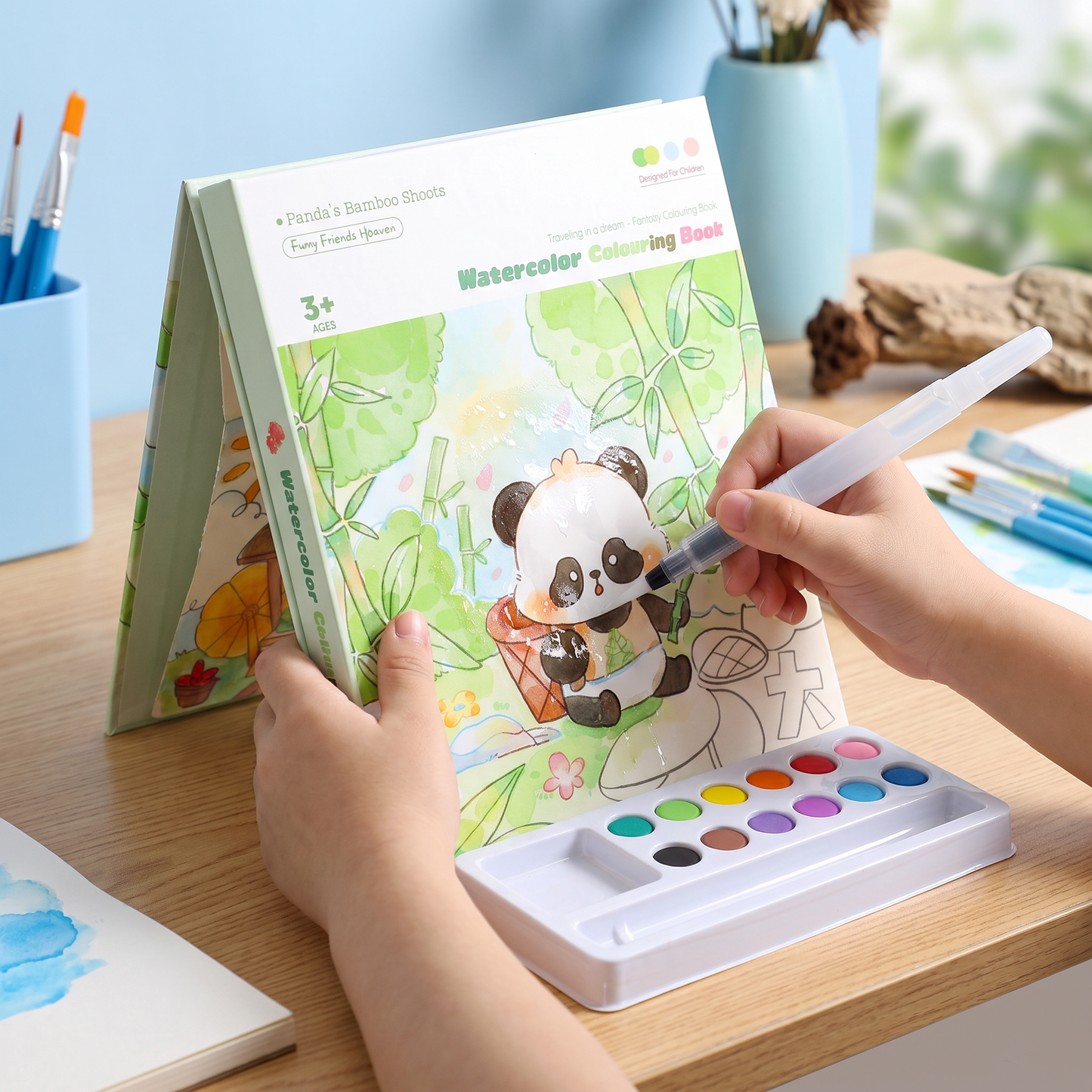 All-in-One Watercolour Painting Book