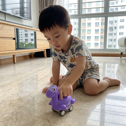 Press & Go Dinosaur Cars – Rolling Dinosaur Toys for Kids