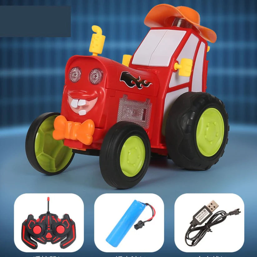 Hopping Tractor Kids Toy
