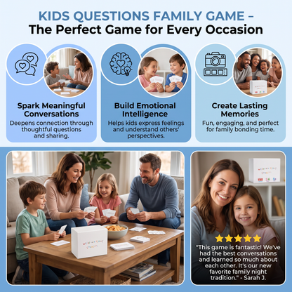 Kids Questions Family Game - The Perfect Game for every Occasion