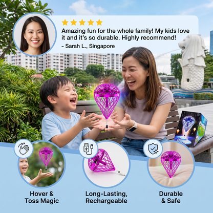 Flying Bouncing Orb Ball – Magic Hover & Toss Toy for Kids