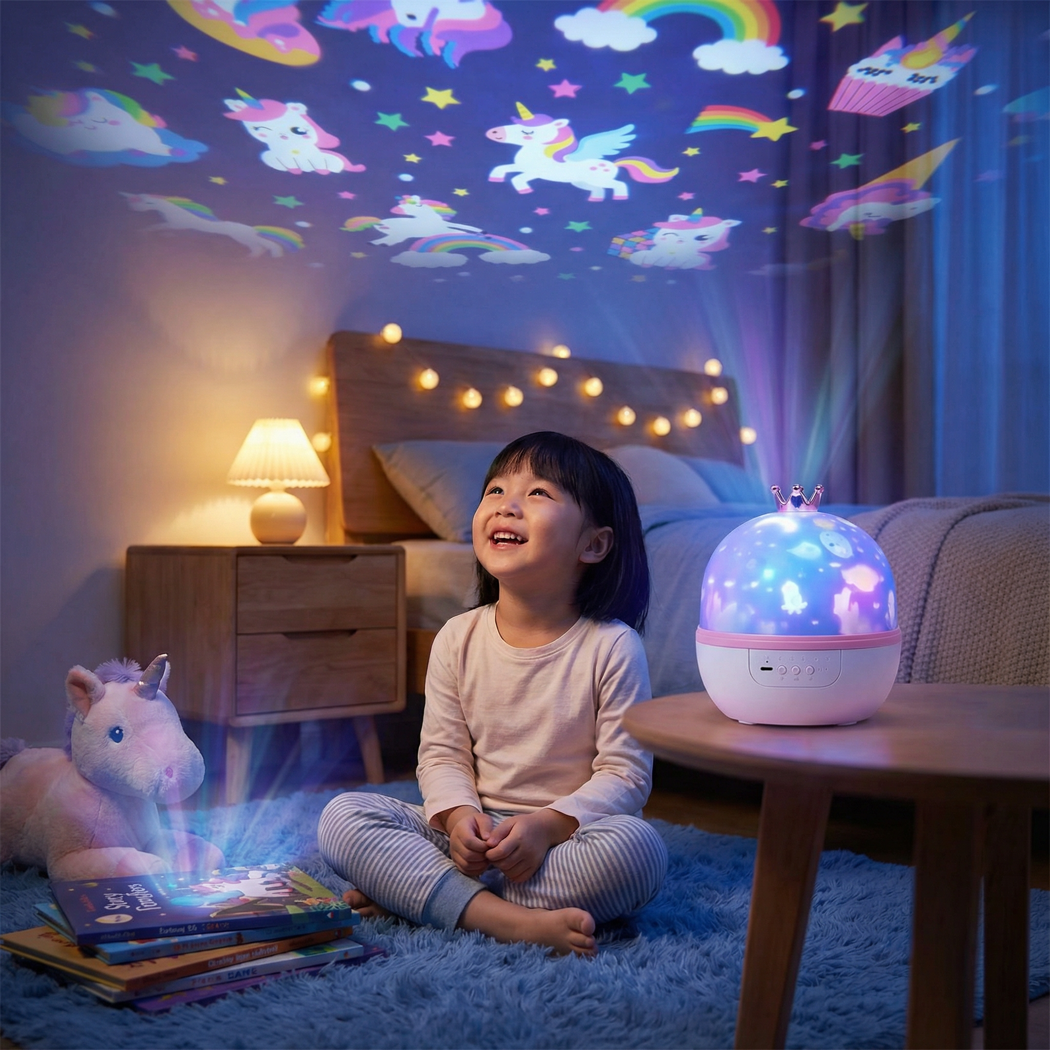 2-in-1 Kids’ Night Light and Projector – Liontots