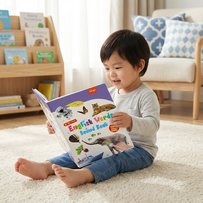 English Sound Learning Book ⎜ Interactive Audio Book for Early Language Development and Vocabulary Building