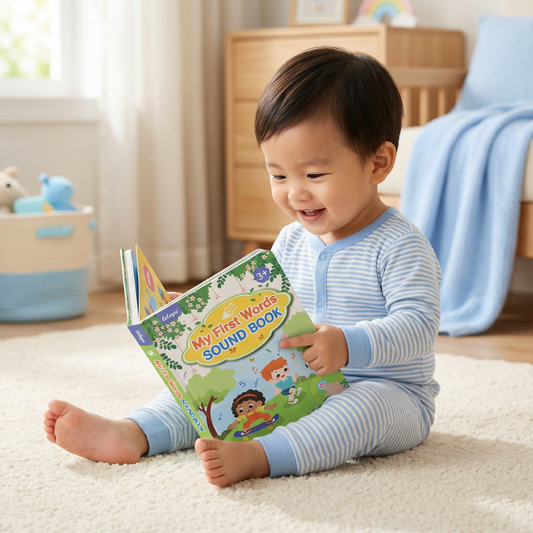English Sound Book for Toddlers ⎜ Interactive Learning Toy for First Words with Audio and Colorful Illustrations