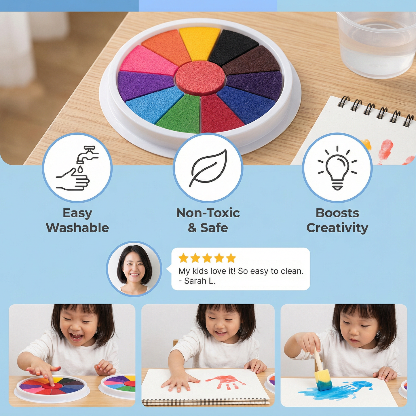 Finger Paint Set for Children