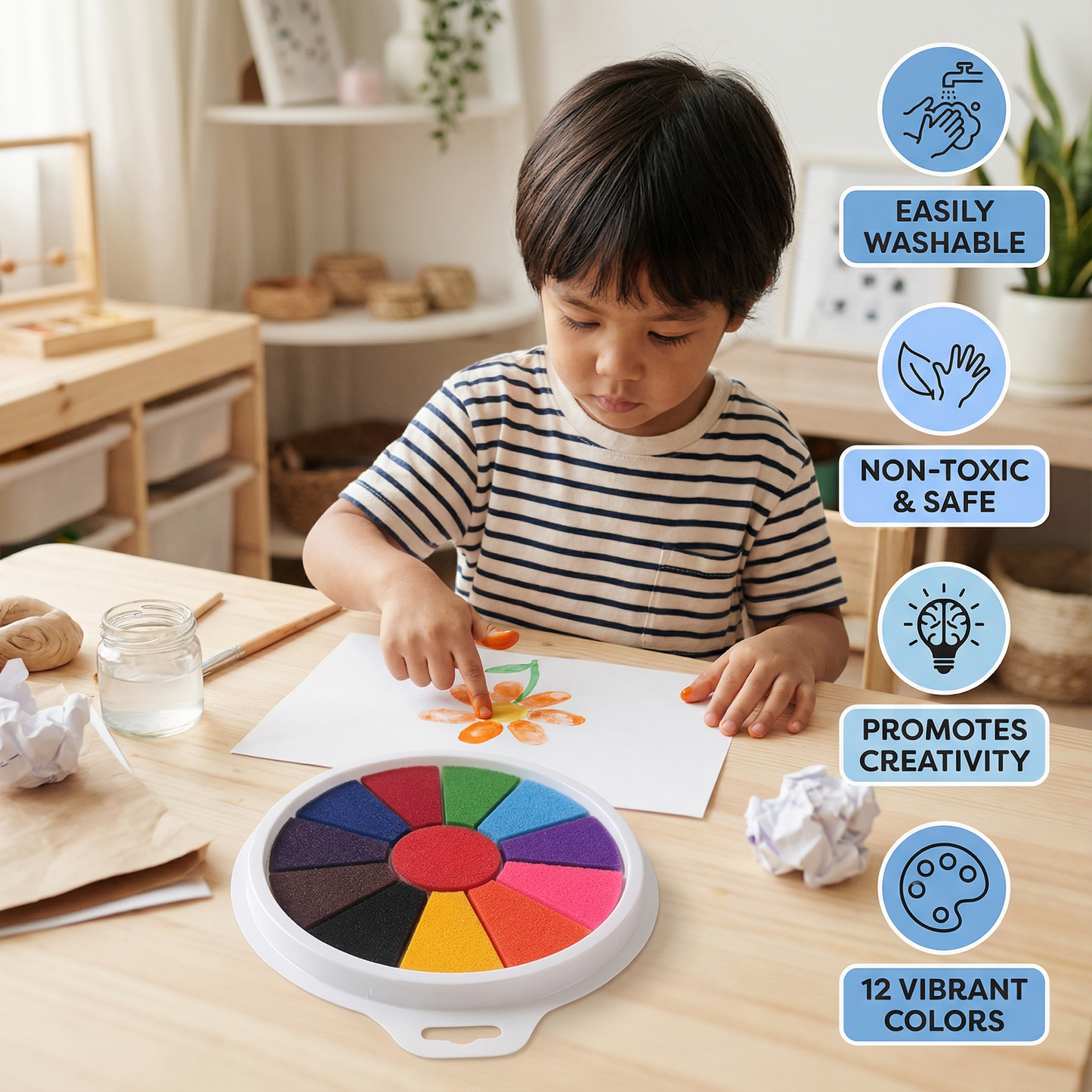 Finger Paint Set for Children