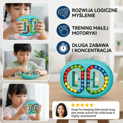 Double-Sided Color Ball Logic Game