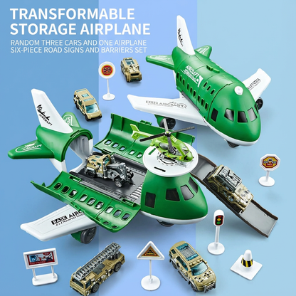 Airplane and Vehicle Play Set