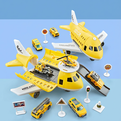 Airplane and Vehicle Play Set