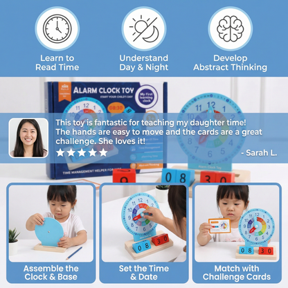 Educational Montessori Time-Telling Learning Toy
