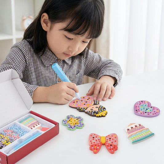 Magical Bead Painting – DIY Set for Kids