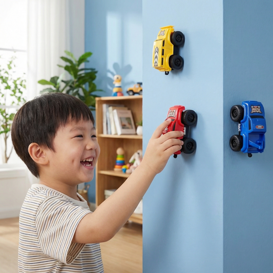 Magnetic Wall Climbing Cars