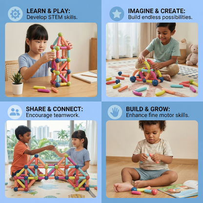Magnetic Building Blocks