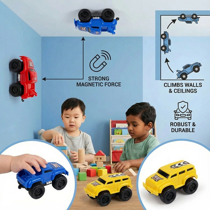 Magnetic Wall Climbing Cars