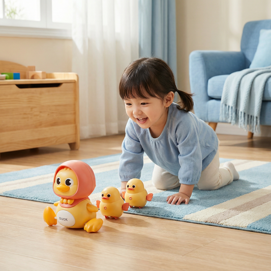 Waddling Duck Family Children's Toy
