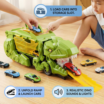 Dinosaur Car Game Truck
