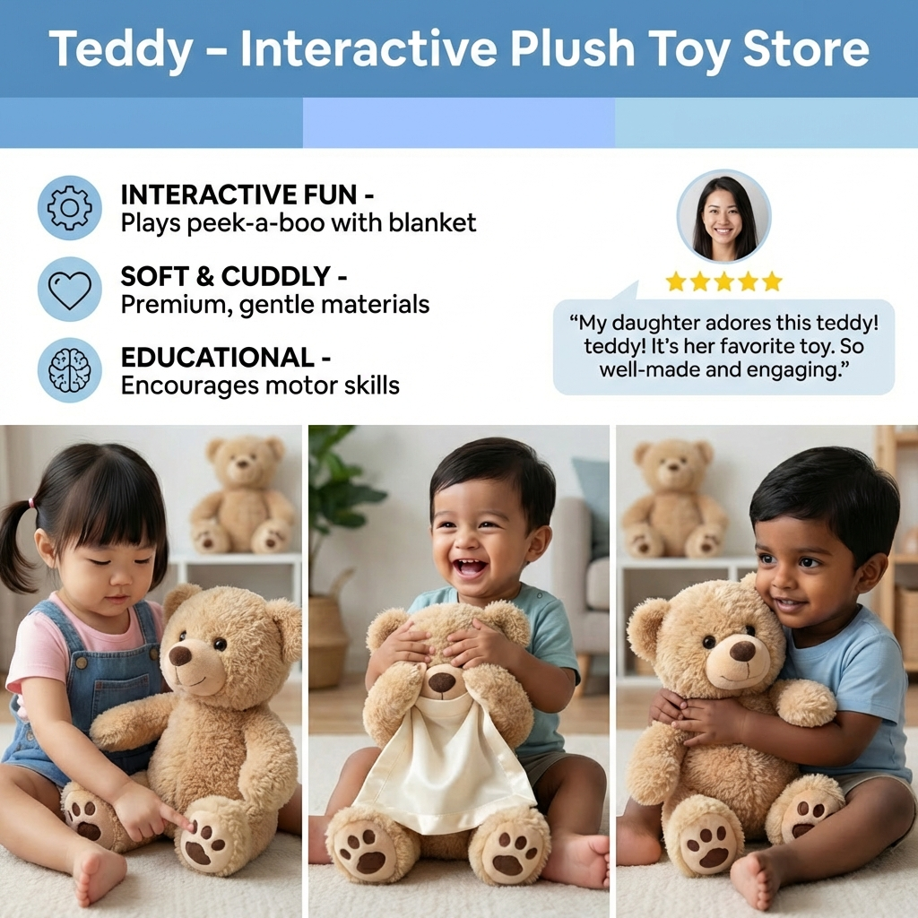 Teddy - Interactive Plush Toy