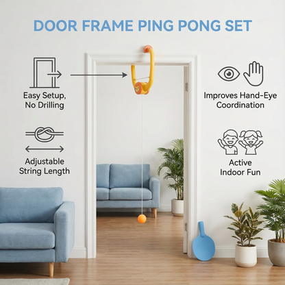 Door Frame Ping Pong Set