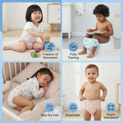 Reusable Training Diapers – Potty Training Made Easy!