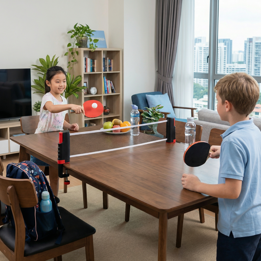 Favorite Products! Adjustable Table Tennis Set - Fits Any Table!