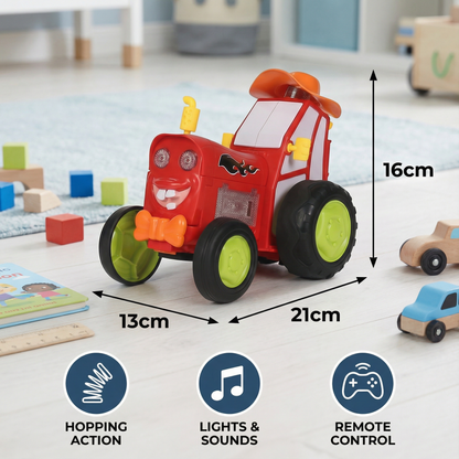 Hopping Tractor Kids Toy