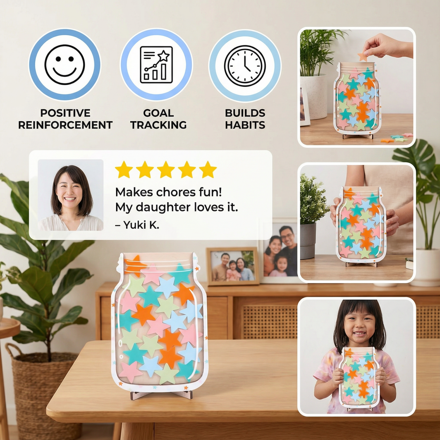 Reward & Motivation Jar System for Kids
