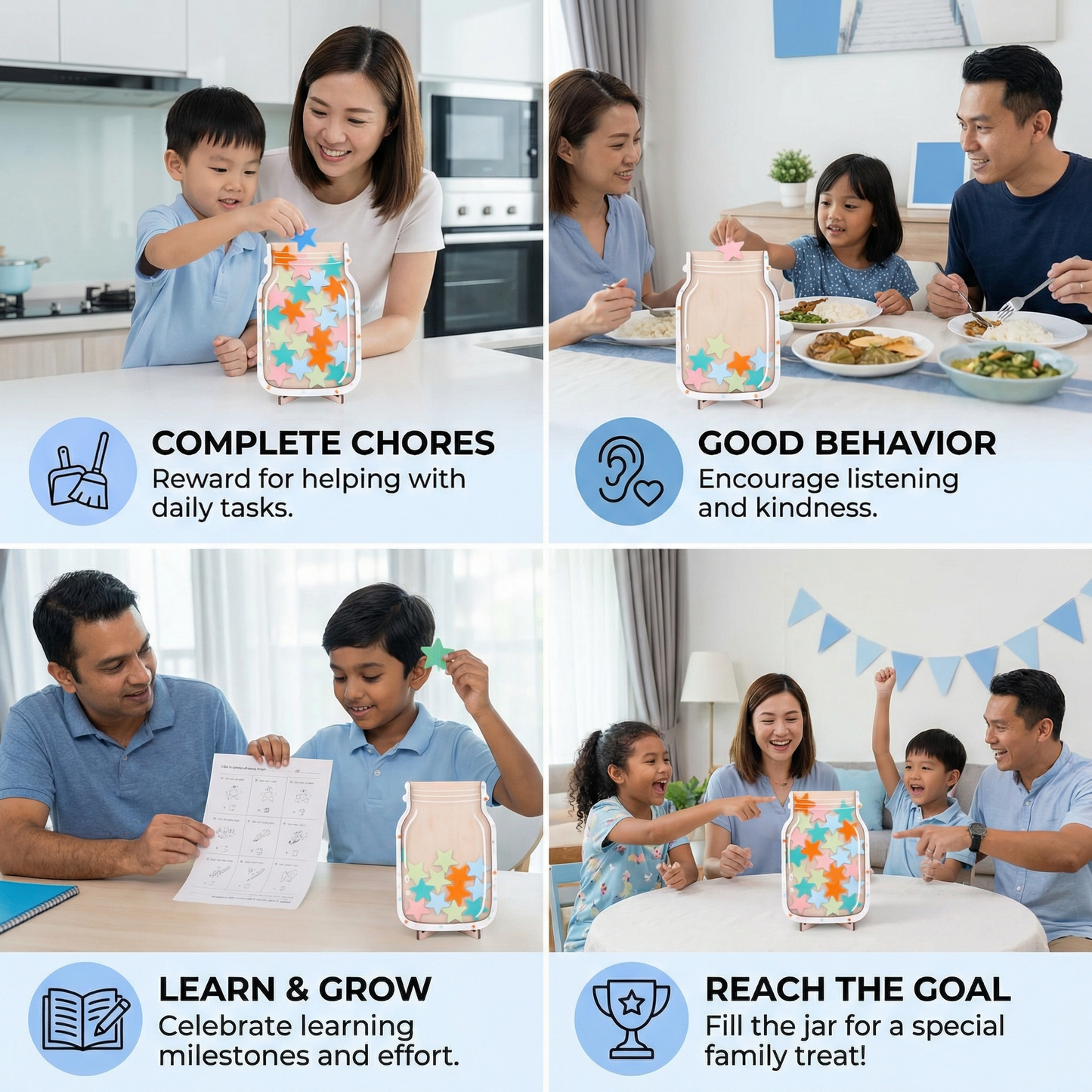 Reward & Motivation Jar System for Kids