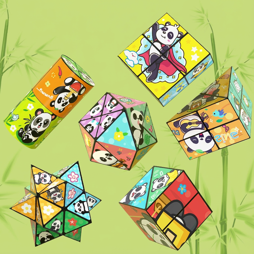 Magical Folding Cube Children's Toy