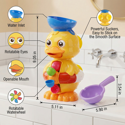Waterwheel Bath Duck Toy